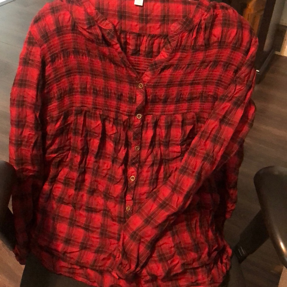 Knox Rose XXL Plaid Tunic in excellent condition!!